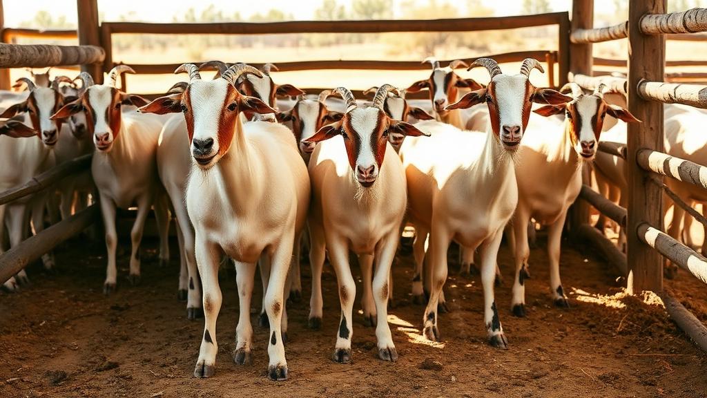 Boer goat buck