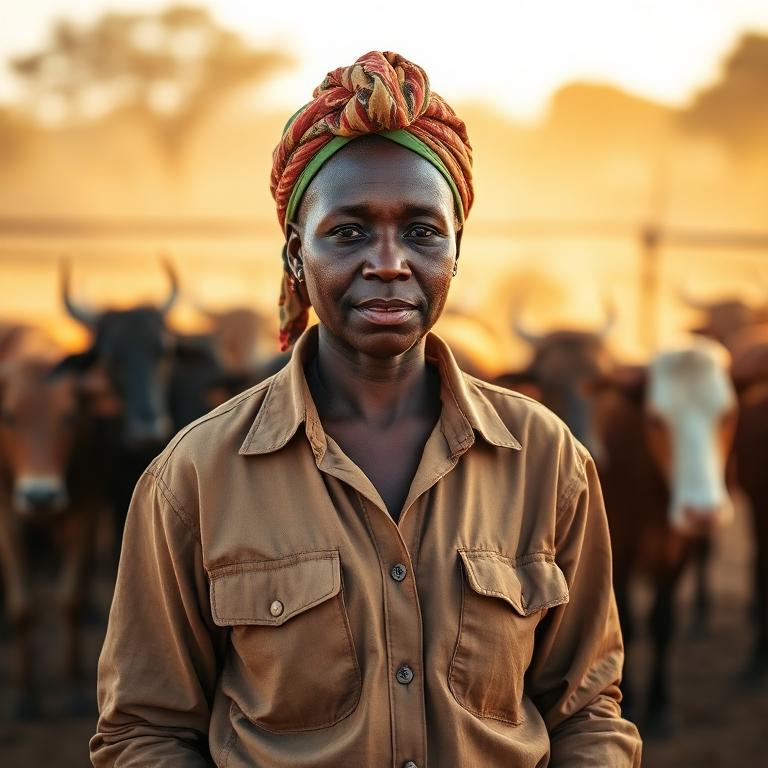 Portrait of Amahle Ndlovu